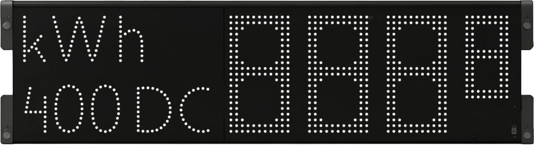 250er kWh 400DC Anzeige Tankstelle