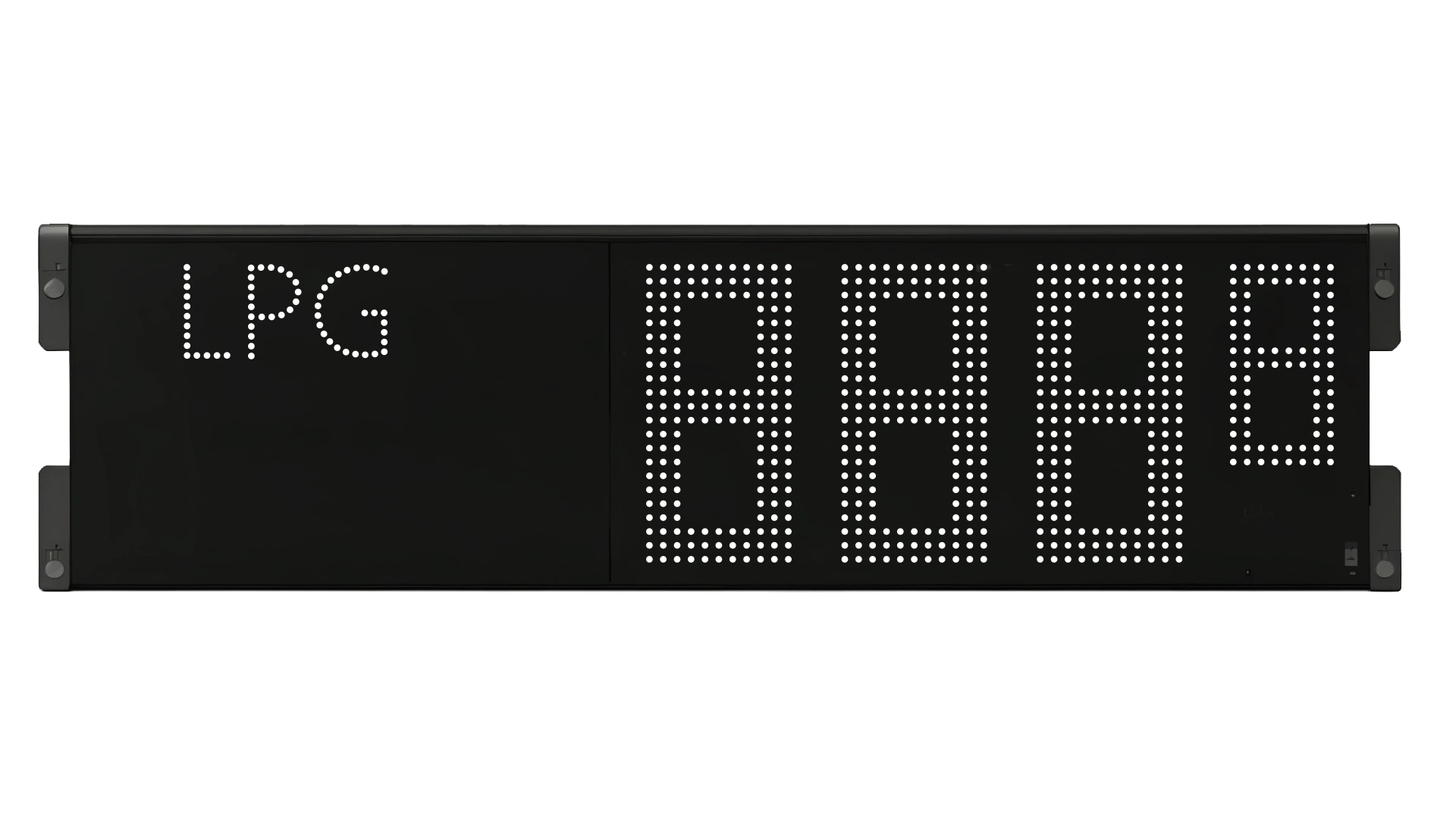 LPG Sondermaß Preisanzeige